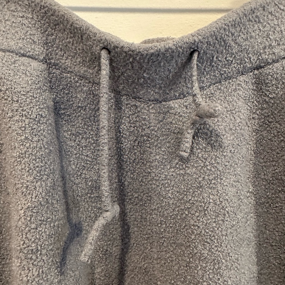 Barefoot Dreams Cozy Gray Plush Lounge Pants